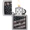 Zippo 2022N Zippo Supplement, Americana Flame, Street Chrome ZIP-48180 - alternate 3